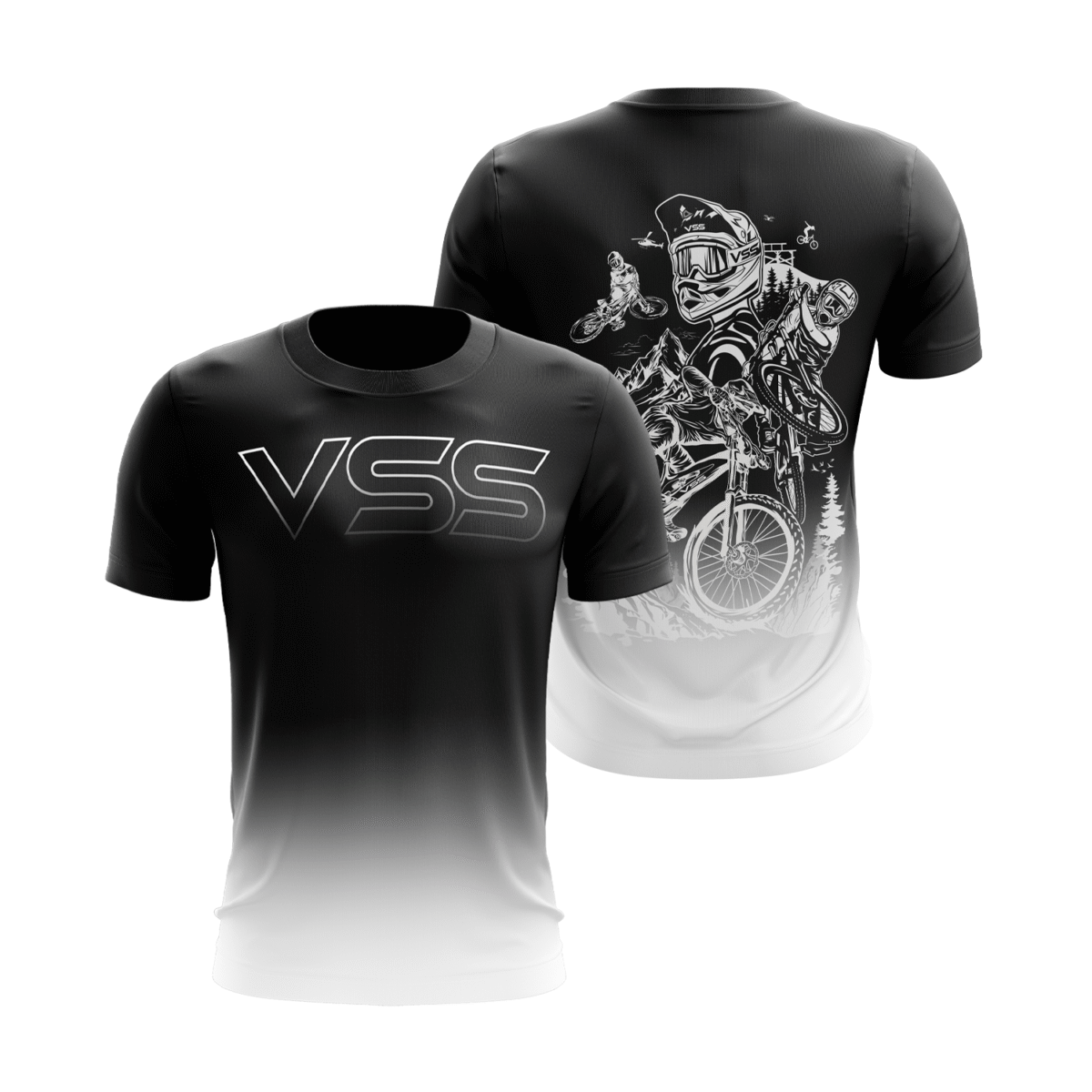Camisa Downhill Degradê – Manga Curta - Imagem 1