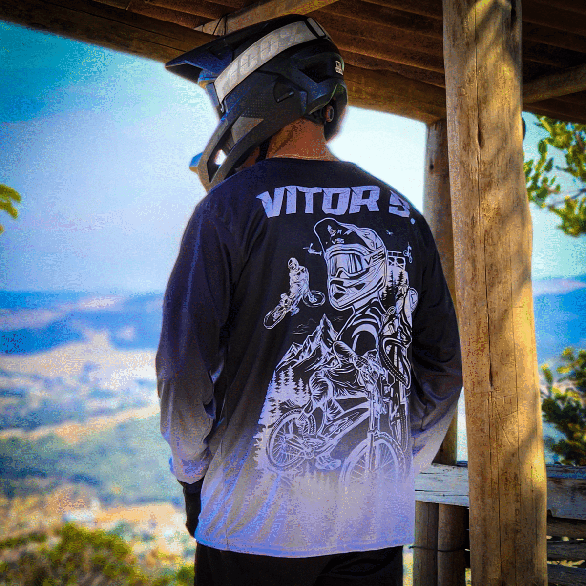 Camisa Downhill Degradê – Manga Longa - Imagem 5