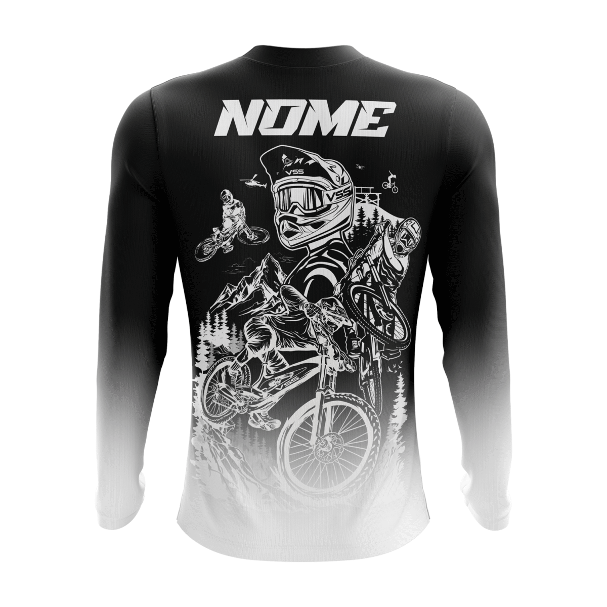Camisa Downhill Degradê – Manga Longa - Imagem 3