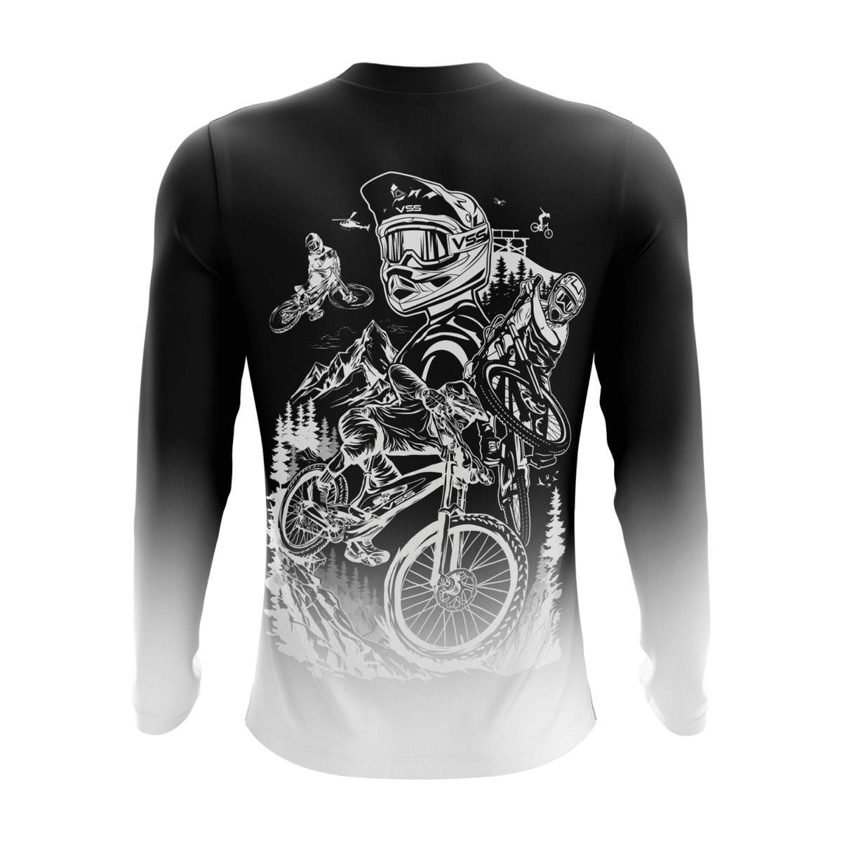 Camisa Downhill Degradê – Manga Longa - Imagem 4
